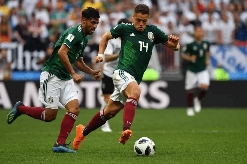 Carlos Vela y Chicharito