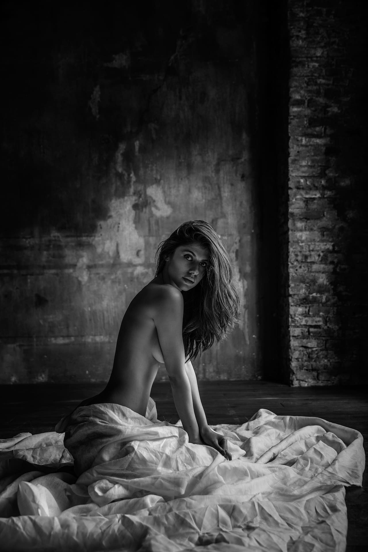 Inès Trocchia para Penthouse