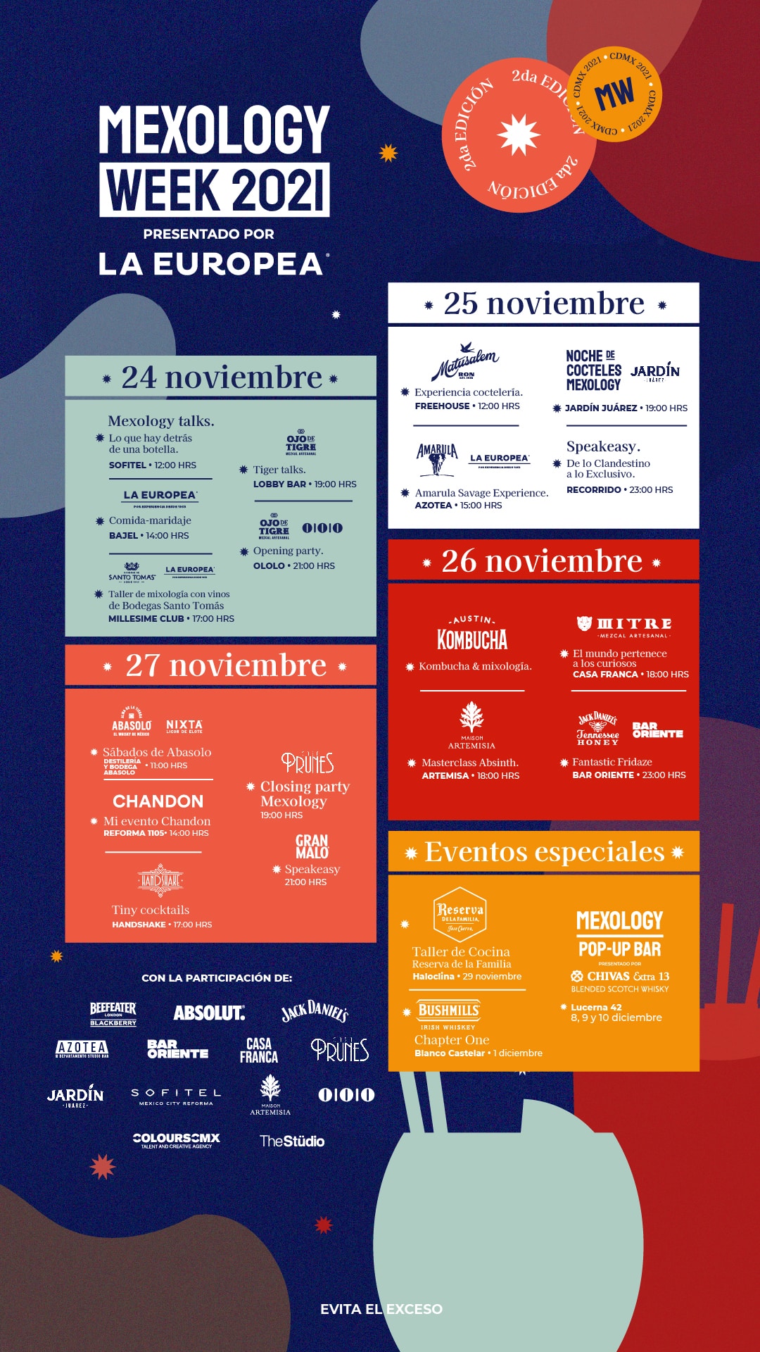 Calendario Mexology Week