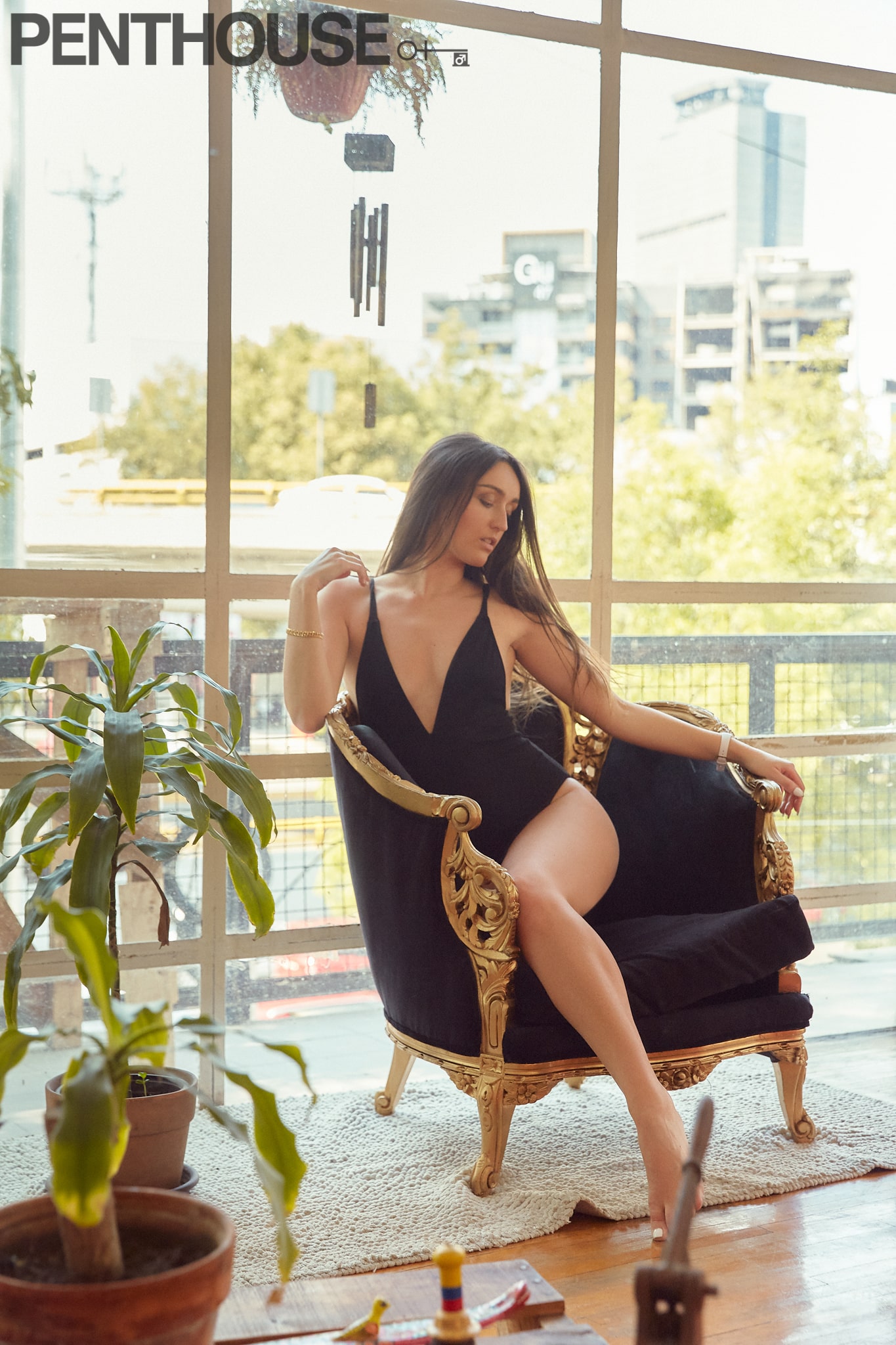 Solène Le Moing para Penthouse México